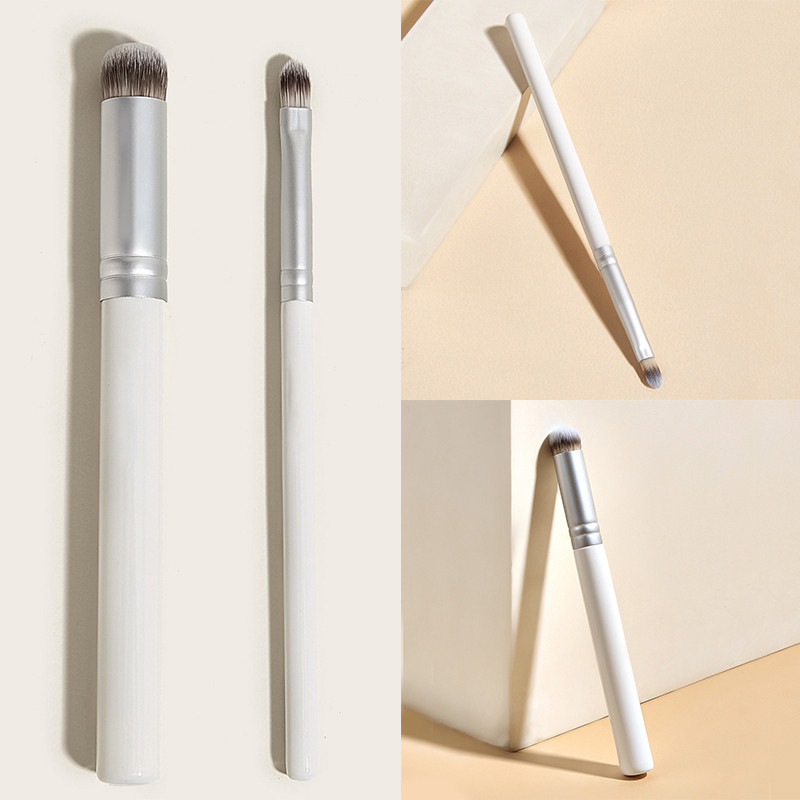 Pensule de machiaj Fond de ten Corticală Înclinat fără sudură Acoperire sintetică Cerc întunecat Cremă lichidă Cosmetice Pensă pentru contur Instrument de frumusețe