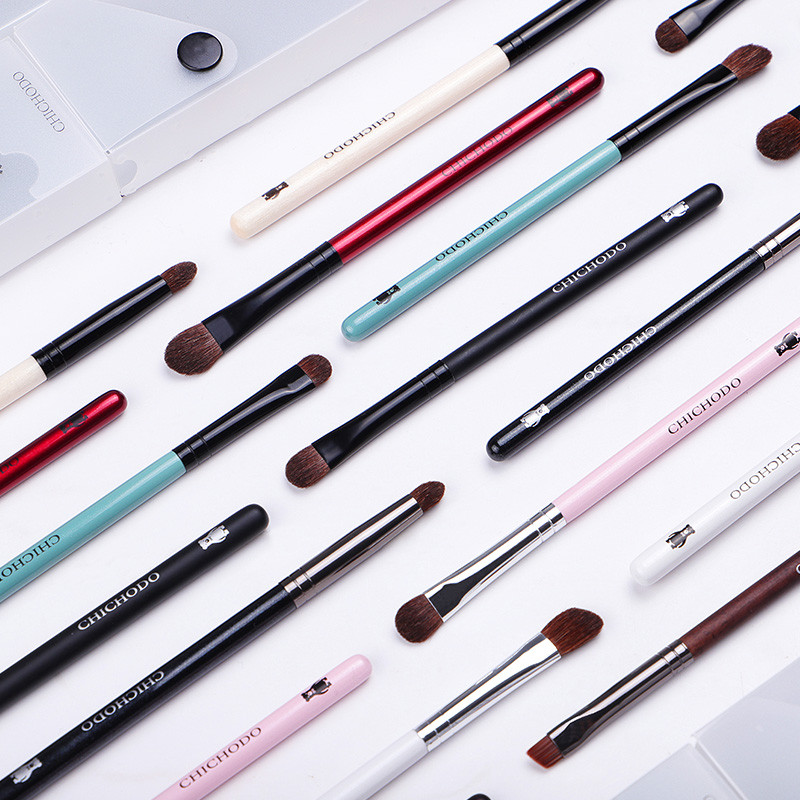 MyDestiny 9db professzionális natúr póni haj smink ecsetek szett-Eye Shadow&Eye szemöldök&orrfesték&Blending&Recealer&szemceruza