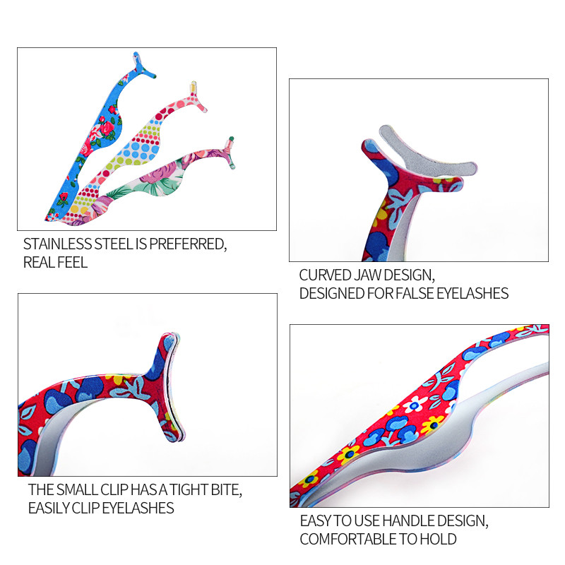 LTWEGO 1 vnt blakstienų pincetas nerūdijančio plieno itin kietas pincetas didelio tikslumo antistatinis pincetas blakstienų priauginimui