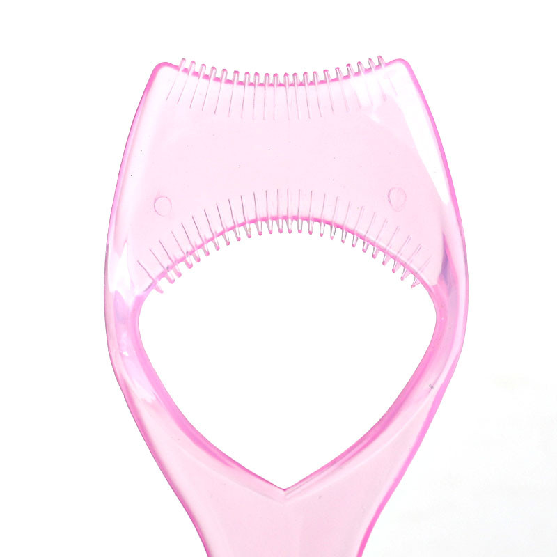 Blakstienų įrankiai 3 viename Makiažas Mascara Shield Guard Curler Aplikatorius Šukos Vadovo kortelė Makiažo priemonė Grožio Kosmetikos Priemonė Dropship