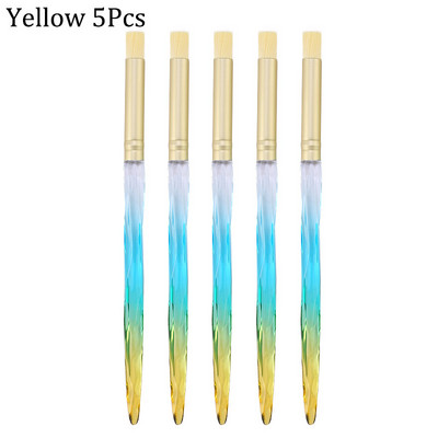 Naujas krištolo blakstienų valymo šepetėlis švarus prausimosi buteliukas alkūnės ilgio vamzdelis siauras burnos grožio priežiūros makiažo įrankis blakstienos priedai