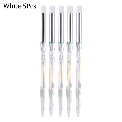 Naujas krištolo blakstienų valymo šepetėlis švarus prausimosi buteliukas alkūnės ilgio vamzdelis siauras burnos grožio priežiūros makiažo įrankis blakstienos priedai