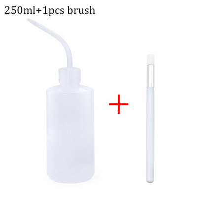 Naujas krištolo blakstienų valymo šepetėlis švarus prausimosi buteliukas alkūnės ilgio vamzdelis siauras burnos grožio priežiūros makiažo įrankis blakstienos priedai