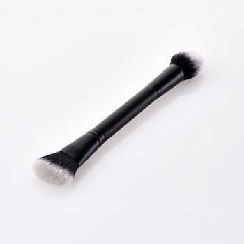 Πινέλα μακιγιάζ με διπλό άκρο Πινέλο επιδιόρθωσης βουρτσάκι περιγράμματος πινέλο highlighter Blush Foundation Face Beauty Cosmetic Tools
