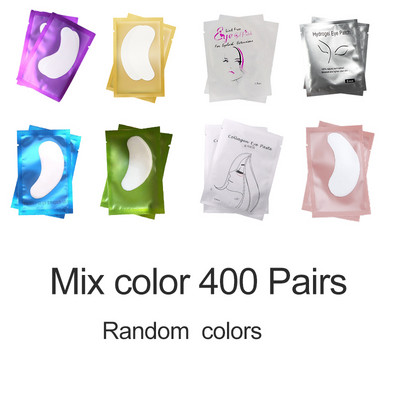 200/400 porų blakstienų priauginimo hidrogelio pleistrai blakstienos po akimis. reikmenys pleistrai blakstienų priauginimui, makiažo priemonė