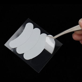 3D силиконови лепенки за мигли 40 чифта подложка за мигли Гел лепенка за присаждане под очите Лепенки за мигли Удължаване на мигли Инструменти за жени грим