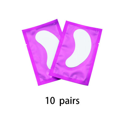 10/50/100 bucăți de plasturi pentru extensie de gene, autocolante din hârtie sub tampoane pentru ochi, plasturi hidratanți fără scame pentru gene false