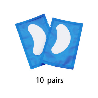 10/50/100 bucăți de plasturi pentru extensie de gene, autocolante din hârtie sub tampoane pentru ochi, plasturi hidratanți fără scame pentru gene false