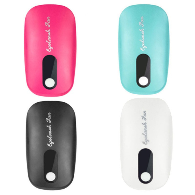 USB įkraunamas blakstienų ventiliatorius, rankinis mini ventiliatorius, akių blakstienas, greitas oro džiovintuvas, priauginimas nagų lako blakstienų tušo priedas