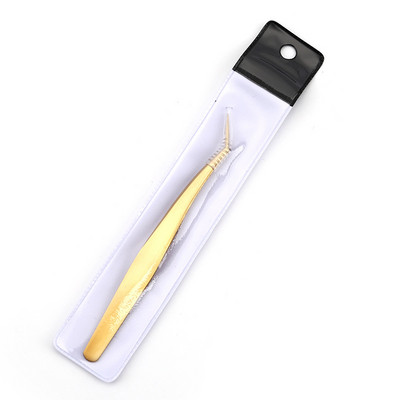 Pincetes Skropstu pincetes Nerūsējošā tērauda Superhard skropstu pieaudzēšanas pincetes 3D Accurate Anti-static pincetes Aplauzuma rīki