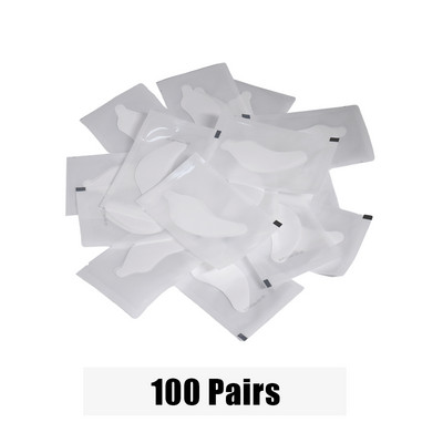 100 párov náplastí na mihalnice, náplasti na predlžovanie mihalníc, náplasti pod oči, gélové vankúšiky na predlžovanie mihalníc, hydrogélové náplasti, vankúšiky na mihalnice