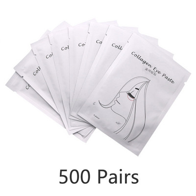 500/700 de perechi Tampoane de extensie a genelor Plasture cu gel Altoire de gene Plascuri sub ochi Tampoane fără scame Autocolant pentru ochi Învelișuri Instrumente de machiaj