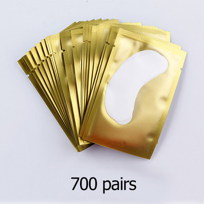 500/700 de perechi Tampoane de extensie a genelor Plasture cu gel Altoire de gene Plascuri sub ochi Tampoane fără scame Autocolant pentru ochi Învelișuri Instrumente de machiaj