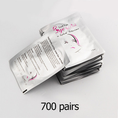500/700 de perechi Tampoane de extensie a genelor Plasture cu gel Altoire de gene Plascuri sub ochi Tampoane fără scame Autocolant pentru ochi Învelișuri Instrumente de machiaj