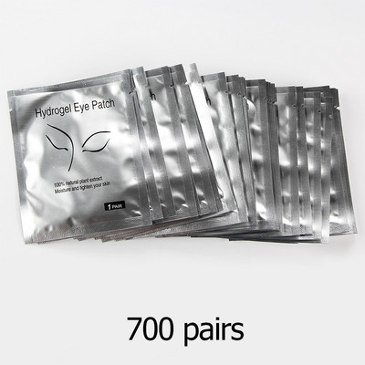 500/700 de perechi Tampoane de extensie a genelor Plasture cu gel Altoire de gene Plascuri sub ochi Tampoane fără scame Autocolant pentru ochi Învelișuri Instrumente de machiaj