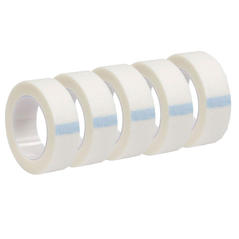 Extensie de gene sub plasture Bandă medicală adezivă nețesută respirabilă pentru grefa gene false Tampoane pentru ochi fără scame