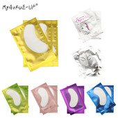 50 de perechi de plasture cu gel pentru altoire de gene, plasturi sub ochi, pentru extensia genelor, sfaturi pentru ochi, împachetări cu autocolant, instrumente de machiaj