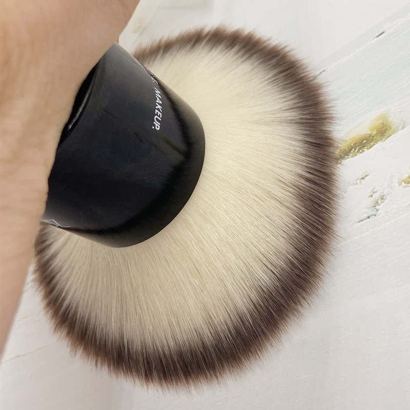 1vnt didelio tankio besiūlių pagrindo šepetėlių rinkinys plokščias su laikymo maišeliu Veido makiažo šepetėlis pudra skaistalai KABUKI Cosmetics įrankiai