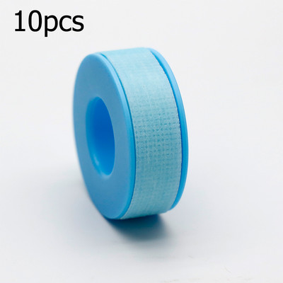 10 role, nețesută, gel siliconic medical, bandă pentru gene, respirabilă, rezistentă la sensibilitate, roz sub ochi, instrumente de extensie a genelor