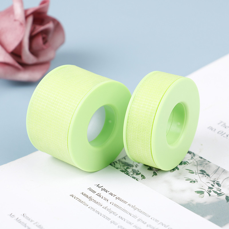 10 role, nețesută, gel siliconic medical, bandă pentru gene, respirabilă, rezistentă la sensibilitate, roz sub ochi, instrumente de extensie a genelor