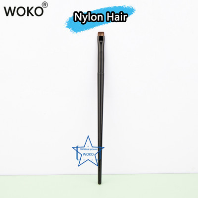 New Sickle Eyeliner Perie Knife Edge Machiaj Perie Liquid Eyeliner Perie Ultra subțire Fină Unghi oblic Cap plat Perie pentru sprâncene