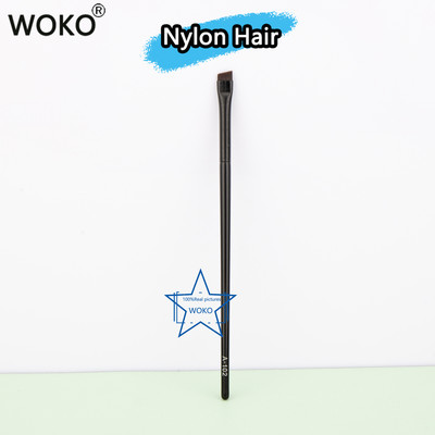 New Sickle Eyeliner Perie Knife Edge Machiaj Perie Liquid Eyeliner Perie Ultra subțire Fină Unghi oblic Cap plat Perie pentru sprâncene