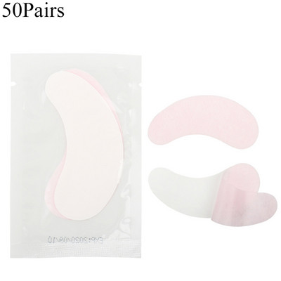 50/100/200 de perechi Tampoane sub ochi Patch-uri cu gel pentru ochi cu design nou Tampoane pentru gene fără scame pentru extensii de gene Instrumente de machiaj pentru ochi
