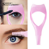 LANJINGLIN 1 buc 3 în 1 instrumente pentru gene aplicator scut de rimel Ghid pentru gene false pentru frumusețe cosmetice instrumente de machiaj