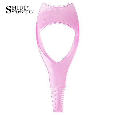 LANJINGLIN 1 buc 3 în 1 instrumente pentru gene aplicator scut de rimel Ghid pentru gene false pentru frumusețe cosmetice instrumente de machiaj