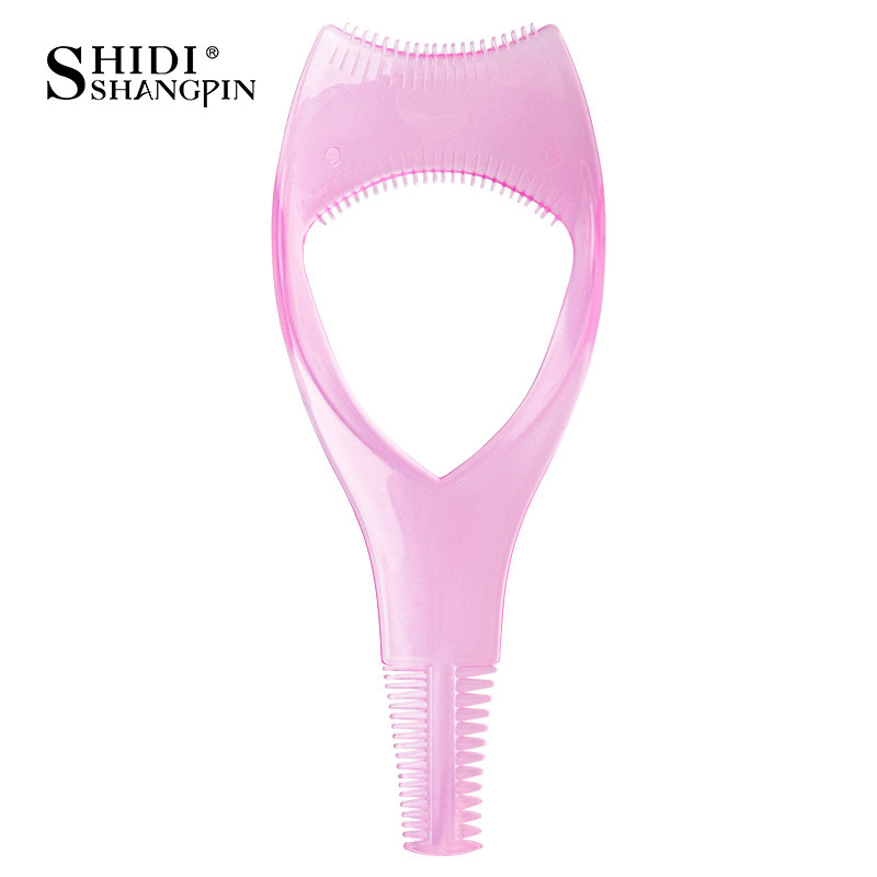 LANJINGLIN 1 buc 3 în 1 instrumente pentru gene aplicator scut de rimel Ghid pentru gene false pentru frumusețe cosmetice instrumente de machiaj