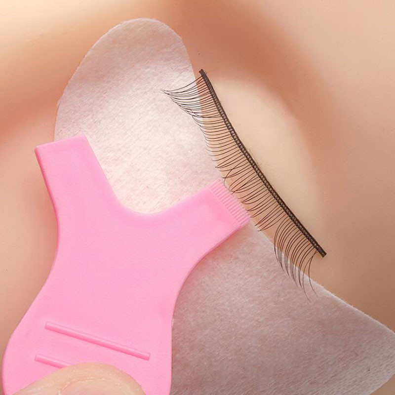 10 buc. Perie reutilizabilă pentru ridicarea genelor Y din plastic, moale, mini permanare a genelor, pentru curling, pieptene, instrumente de extensie a genelor, curățare