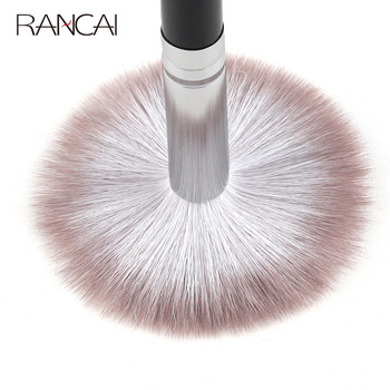 RANCAI 1PCS Professional Highlighter Bronzer Brush Blush Eyeshadow Blending Cosmetic Tools HIGHLIGHTER Μαύρα πινέλα μακιγιάζ