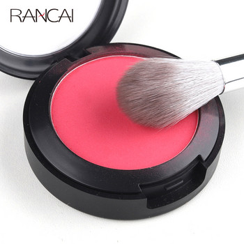 RANCAI 1PCS Професионална четка за хайлайтър Bronzer Brush Eyeshadow Blending Козметични инструменти HIGHLIGHTER Черни четки за грим