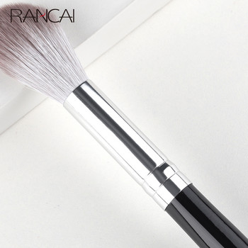 RANCAI 1PCS Professional Highlighter Bronzer Brush Blush Eyeshadow Blending Cosmetic Tools HIGHLIGHTER Μαύρα πινέλα μακιγιάζ