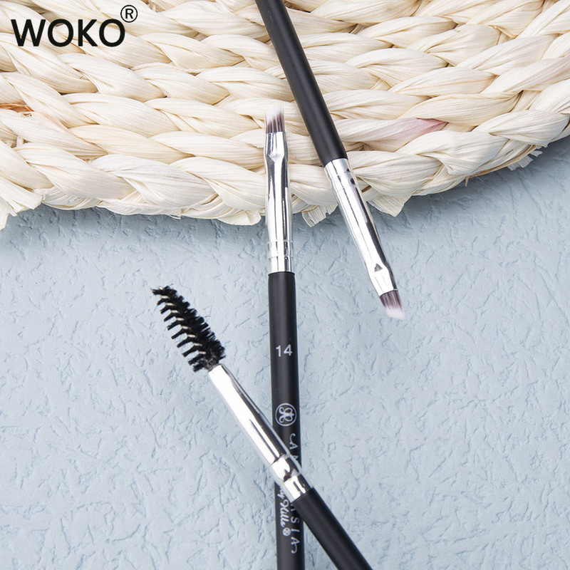 1/3PCS Ana-14 Perie pentru sprâncene Perie dublă subțire pentru pudră pentru sprâncene Perie pentru sprâncene Perie pentru sprâncene Perie pentru sprâncene Rimel Pensule pentru machiaj