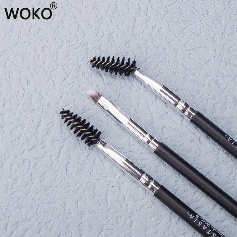 1/3PCS Ana-14 Perie pentru sprâncene Perie dublă subțire pentru pudră pentru sprâncene Perie pentru sprâncene Perie pentru sprâncene Perie pentru sprâncene Rimel Pensule pentru machiaj