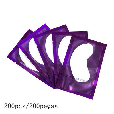 Patch-uri pentru extensia genelor Tampoane de sub ochi Patch-uri de hârtie Gene false Petice pentru ochi Roz fără scame Autocolante rechizite pentru gene