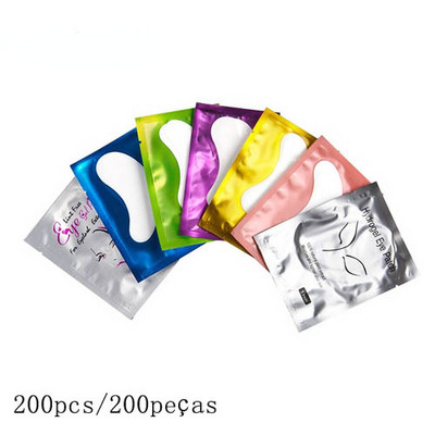 Patch-uri pentru extensia genelor Tampoane de sub ochi Patch-uri de hârtie Gene false Petice pentru ochi Roz fără scame Autocolante rechizite pentru gene