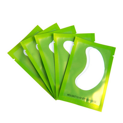 Plasturi pentru extensie 60 de perechi/lot Tampoane sub ochi Patch-uri de hârtie Autocolante roz fără scame pentru consumabile pentru extensii de gene false