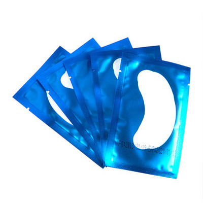 Plasturi pentru extensie 60 de perechi/lot Tampoane sub ochi Patch-uri de hârtie Autocolante roz fără scame pentru consumabile pentru extensii de gene false