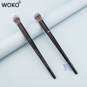 79 Pensula de machiaj pentru sculptarea conturului Pudră pentru contur feței Highlighter Perie de sculptare Mâner negru Pudră bronzant mică Instrument de machiaj