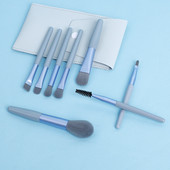 Set de pensule profesionale pentru machiaj, 8 buc./pachet