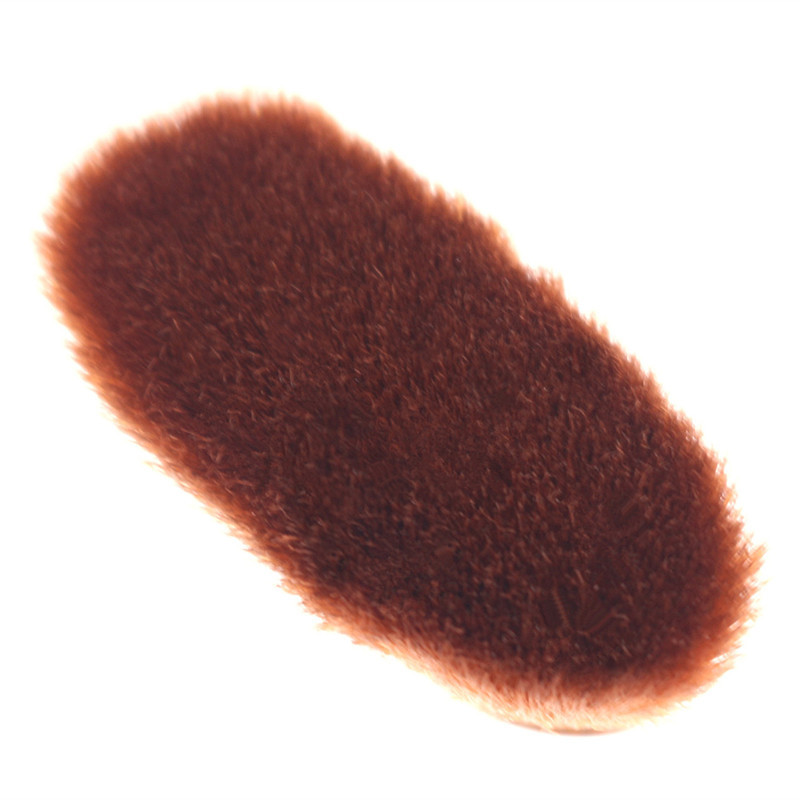 Perie profesională pentru contur plată, amestecare a feței mari, evidențiere, lustruire, perie mare pentru machiaj, aplicator de frumusețe