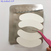 40 Pachete Comerț cu ridicata 3D Tampoane pentru ochi din silicon sub gene Plasturi pentru extensie de gene Machiaj Instrumente pentru altoire pentru gene