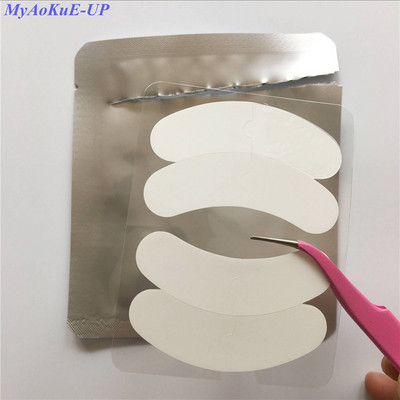 40 Pachete Comerț cu ridicata 3D Tampoane pentru ochi din silicon sub gene Plasturi pentru extensie de gene Machiaj Instrumente pentru altoire pentru gene