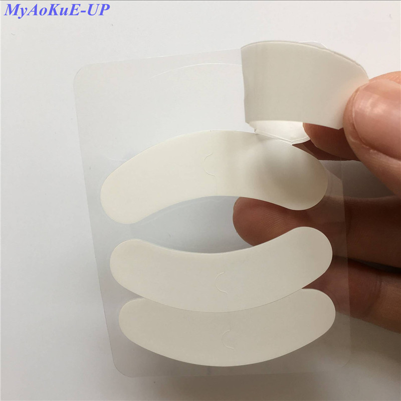 40 Pachete Comerț cu ridicata 3D Tampoane pentru ochi din silicon sub gene Plasturi pentru extensie de gene Machiaj Instrumente pentru altoire pentru gene