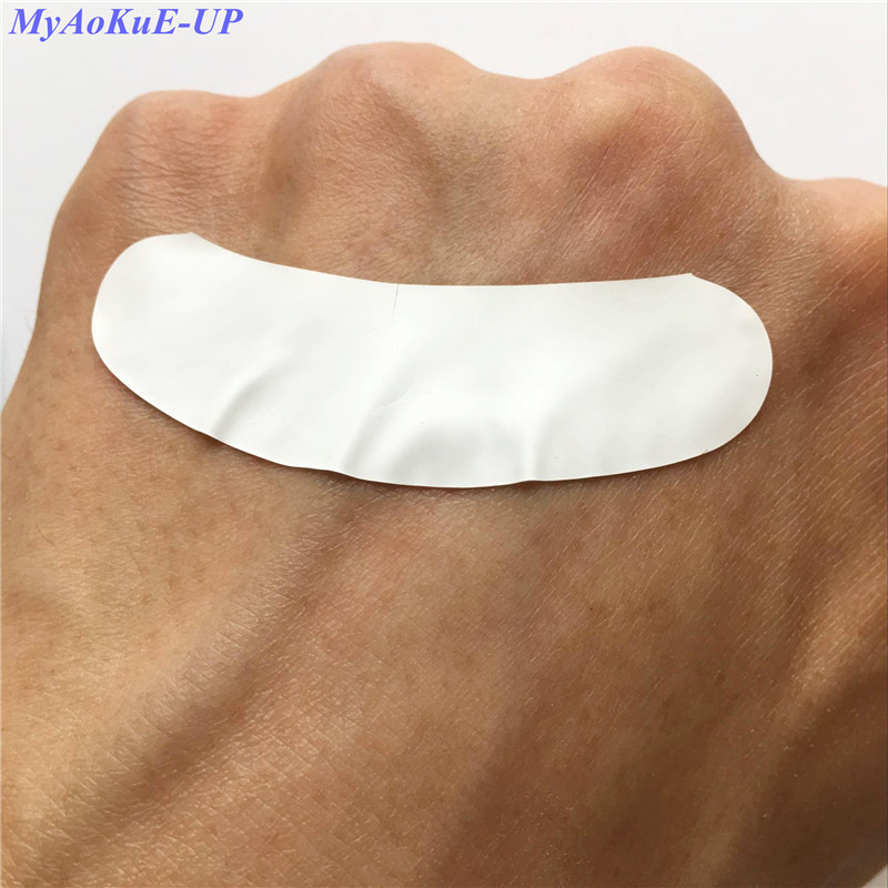 40 Pachete Comerț cu ridicata 3D Tampoane pentru ochi din silicon sub gene Plasturi pentru extensie de gene Machiaj Instrumente pentru altoire pentru gene