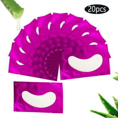 50 de perechi de plasture cu gel pentru altoire de gene, plasturi sub ochi, pentru extensia genelor, hârtie autocolant, instrumente de machiaj