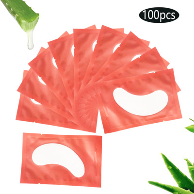 50 de perechi de plasture cu gel pentru altoire de gene, plasturi sub ochi, pentru extensia genelor, hârtie autocolant, instrumente de machiaj