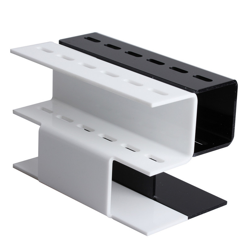 Pensetă pentru gene din acril de calitate Depozitare 6 Suport de bază pentru pensete pentru sprâncene Așezați durabil, convenabil, suport pentru suport, instrument de machiaj